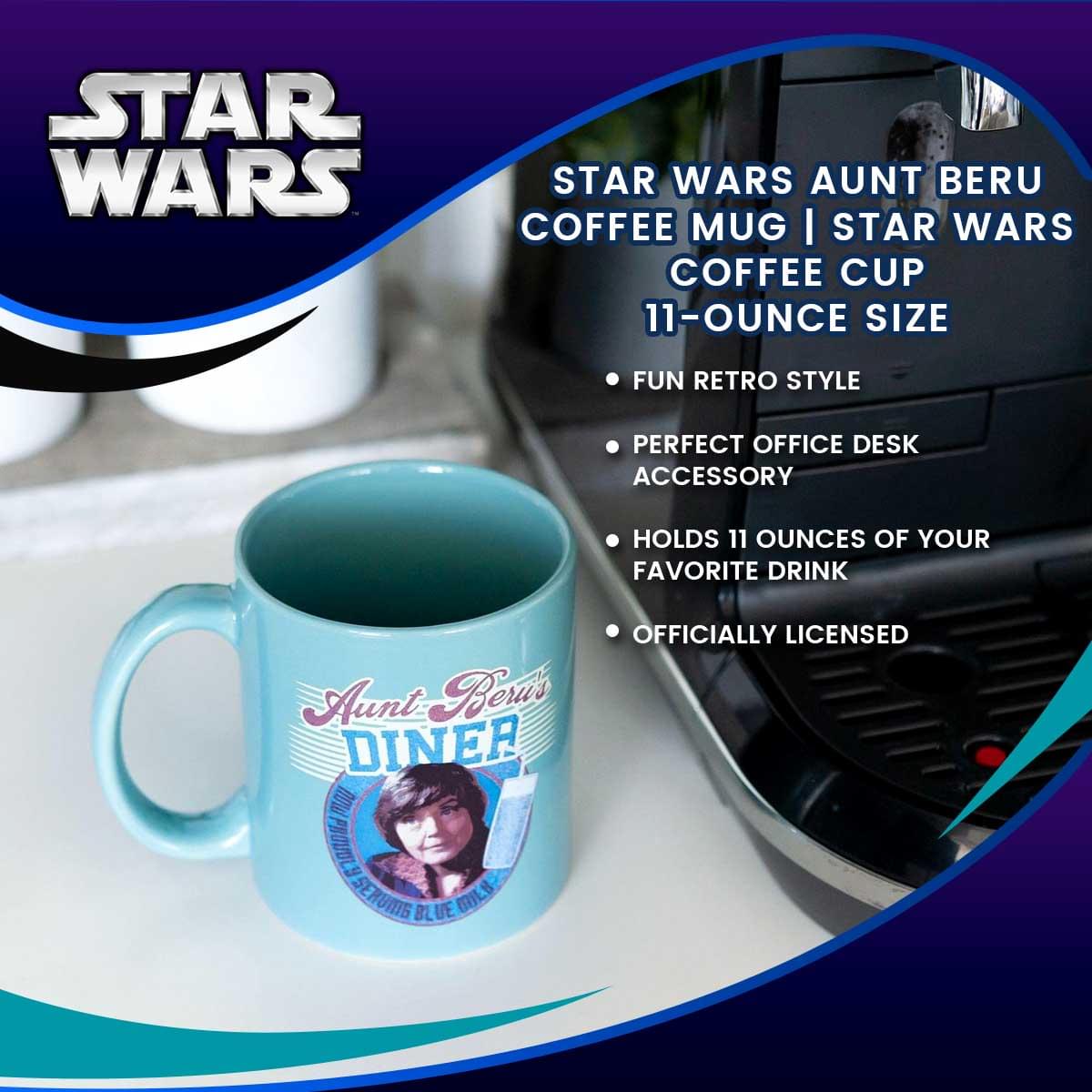 Star Wars Aunt Beru Coffee Mug |Star Wars Coffee Cup | 11-Ounce Size