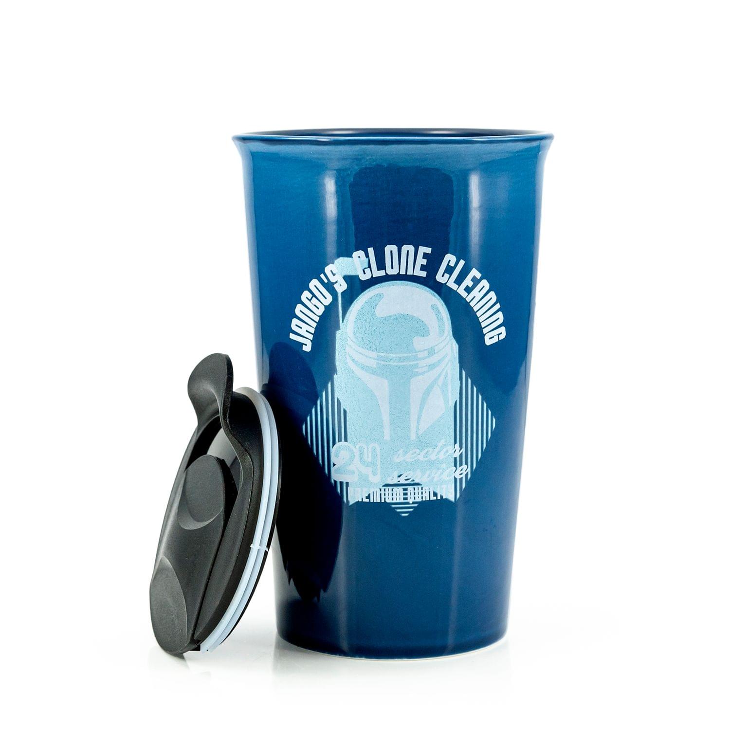 Star Wars Jango Fett Mug | Retro-Style Star Wars Collectible Cup | 12 Ounces