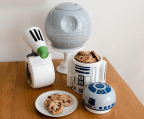 Star Wars Death Star Ceramic Figural Cookie Storage Jar