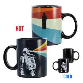 Star Wars R2-D2 Heat Reveal Leia 11oz Ceramic Coffee Mug