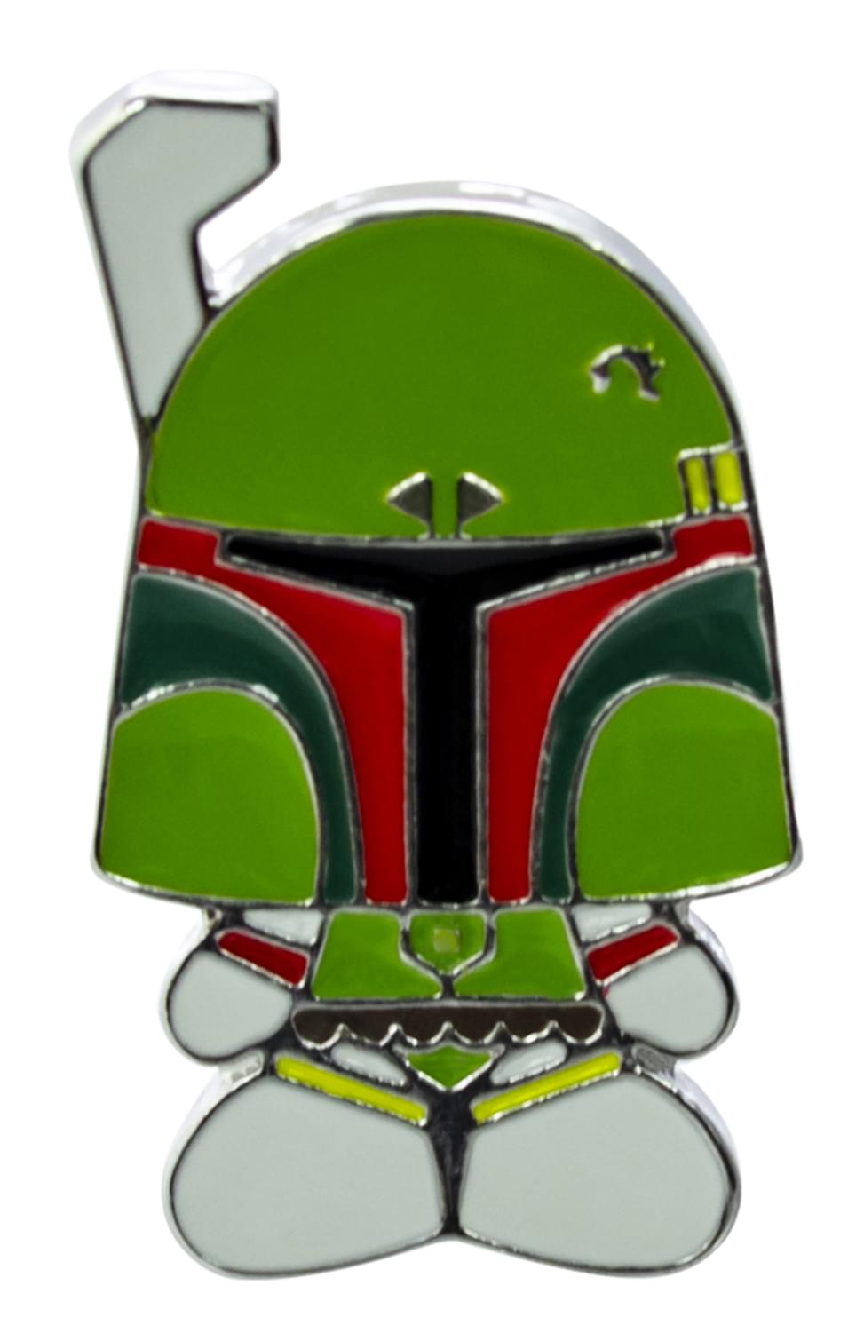 Star Wars Boba Fett Stylized 7 Inch Plush With Enamel Pin