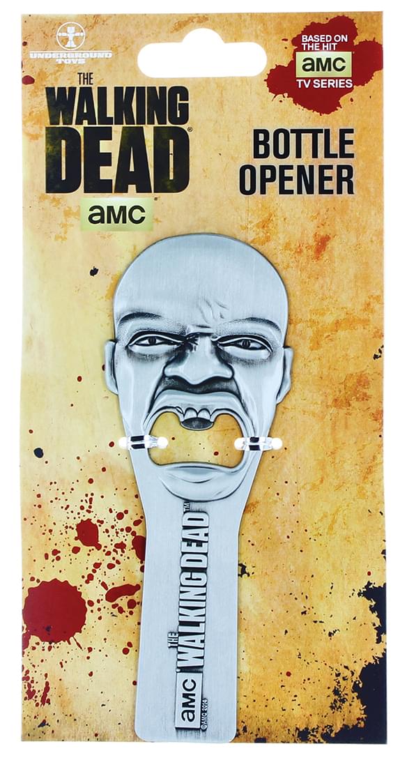 The Walking Dead Walker Head Bottle Opener