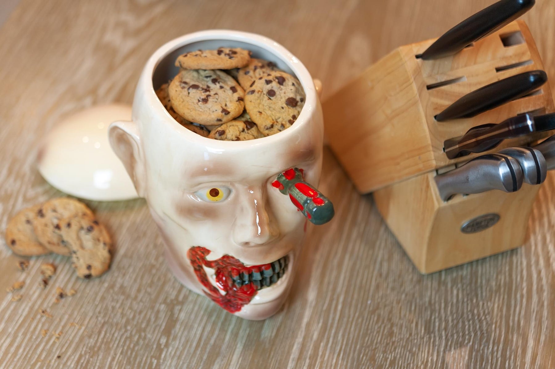 The Walking Dead Ceramic Cookie Jar - Featuring RV Walker