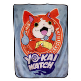 Yo-Kai Watch Jibanyan Lightweight Fleece Throw Blanket | 50 x 60 Inches