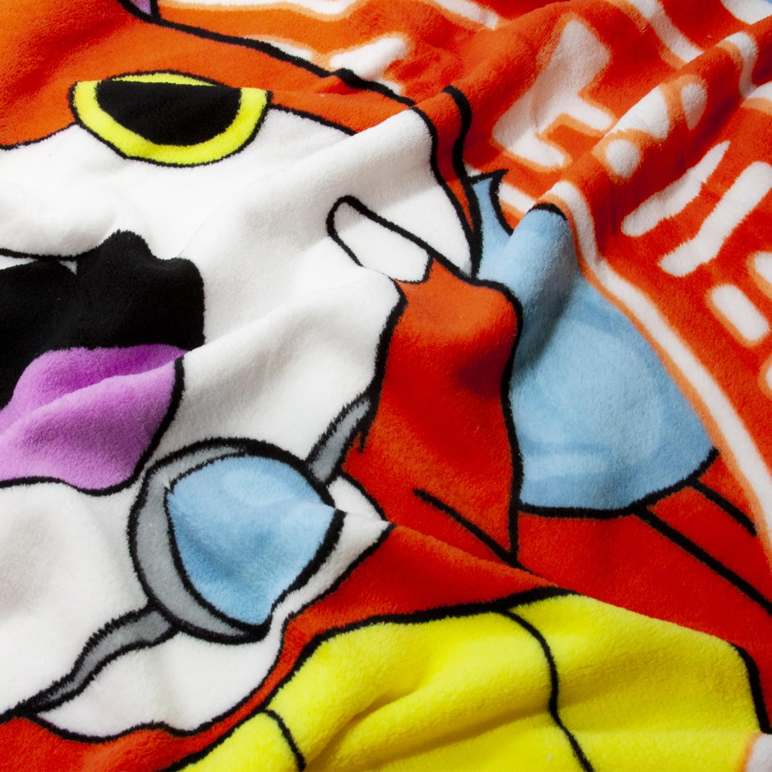 Yo-Kai Watch Jibanyan Lightweight Fleece Throw Blanket | 50 x 60 Inches