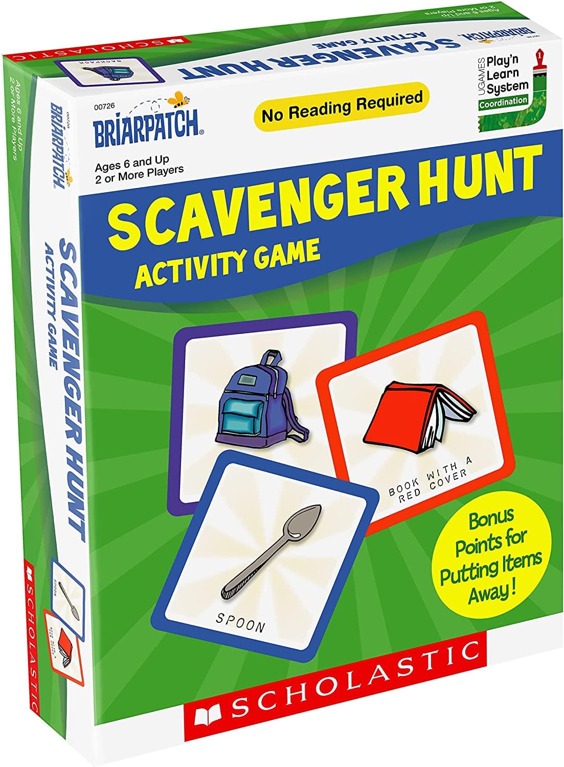 Scholastic Early Learning Scavenger Hunt Activity Game