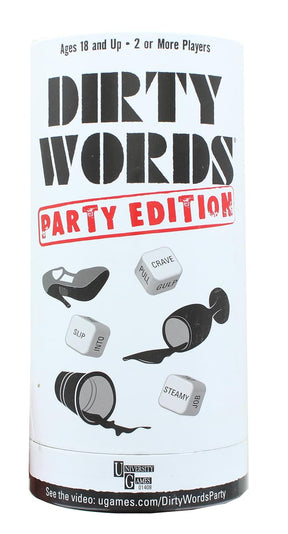 Dirty Words Adult Dice Word Game | Party Edition
