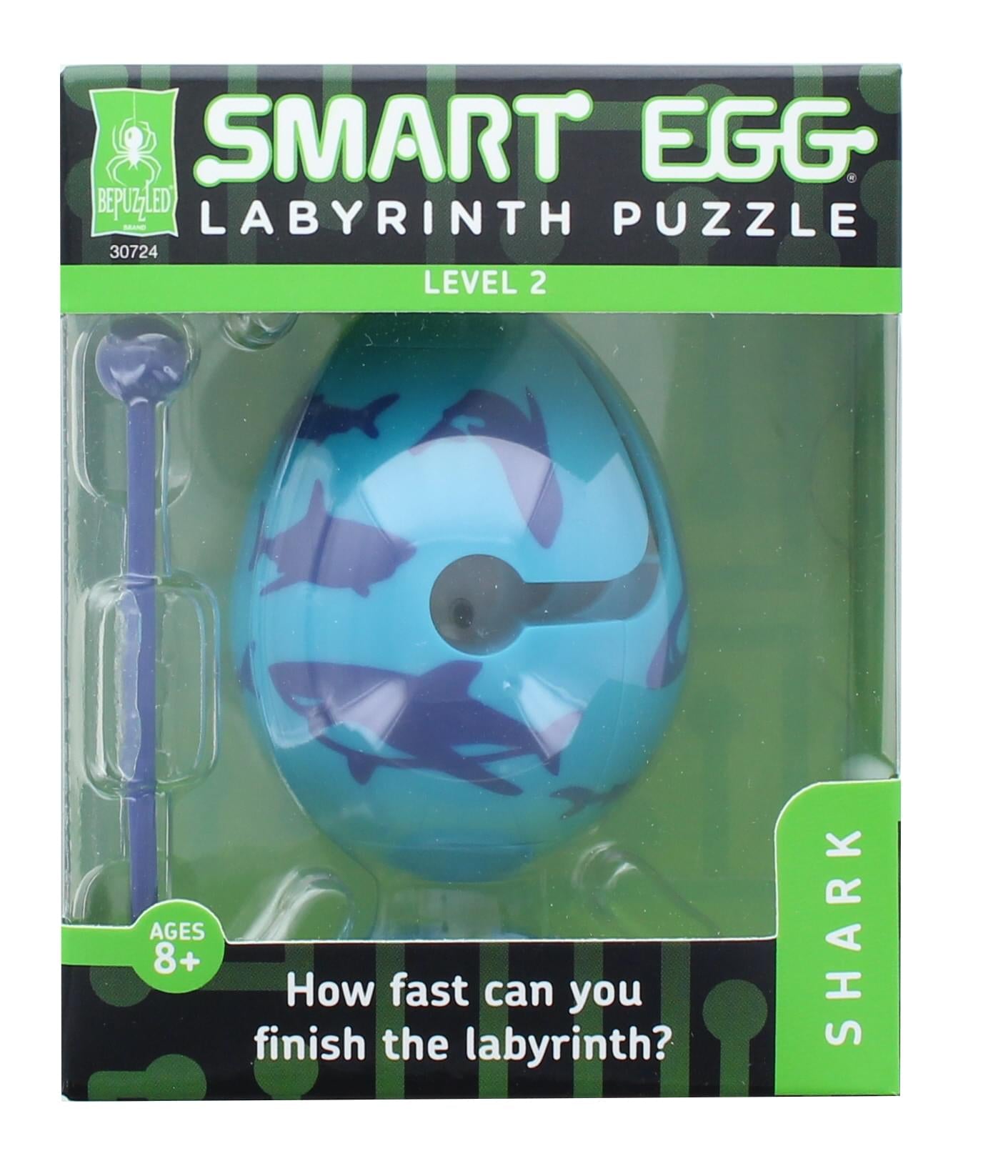 Smart Egg 1-Layer Level 2 Labyrinth Puzzle | Shark