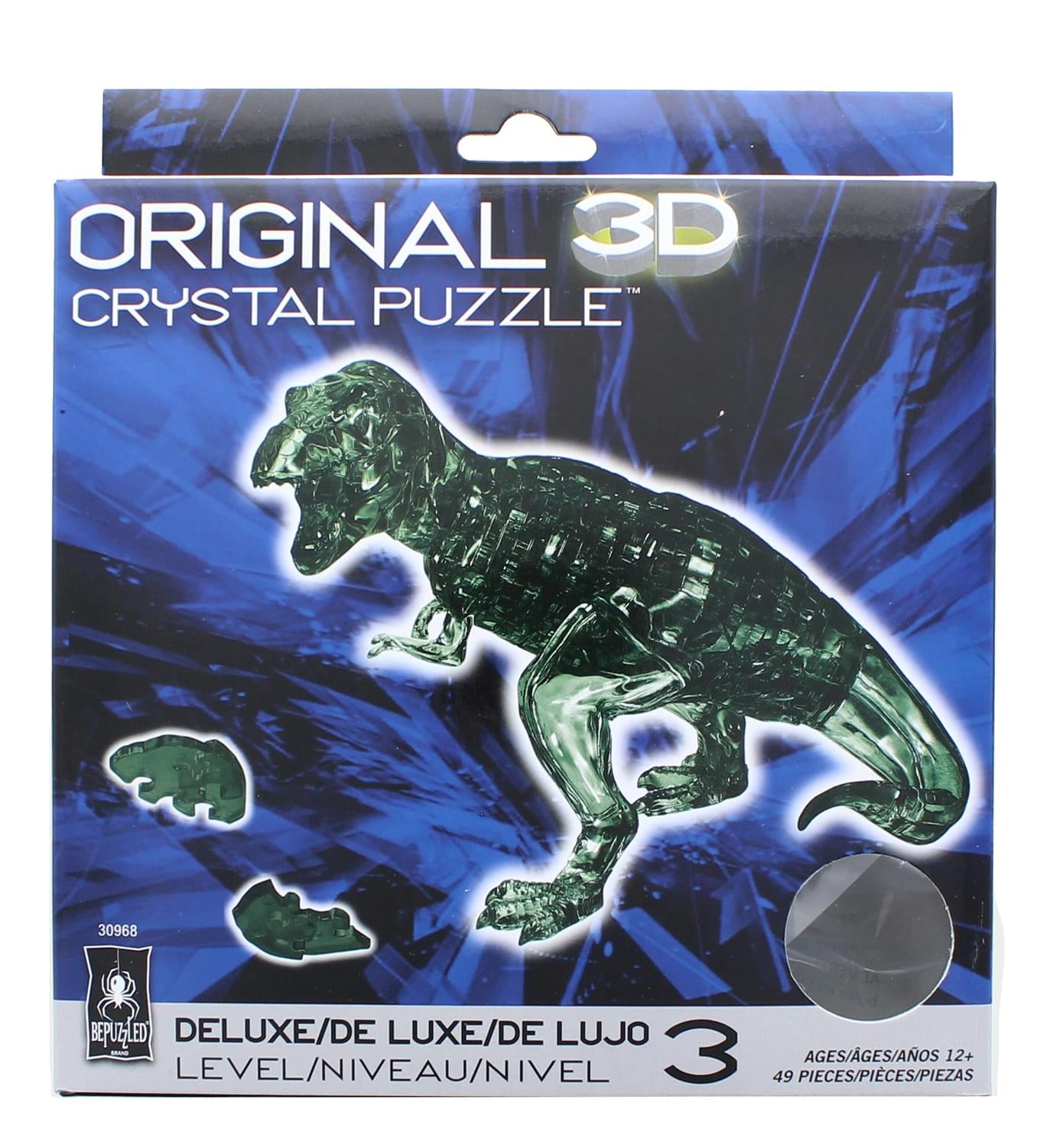 T-Rex 49 Piece 3D Crystal Jigsaw Puzzle