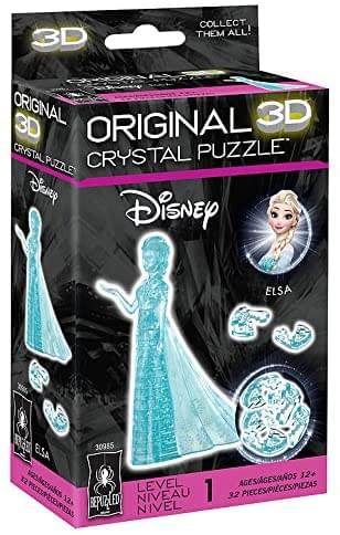Frozen Elsa 32 Piece 3D Crystal Jigsaw Puzzle