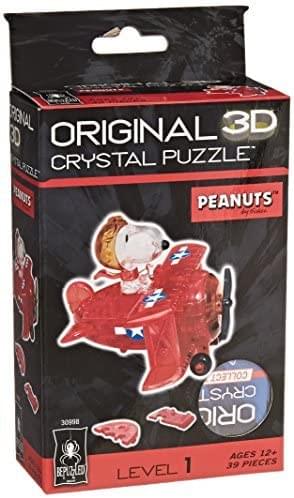 Peanuts Snoopy Flying Ace 39 Piece 3D Crystal Puzzle