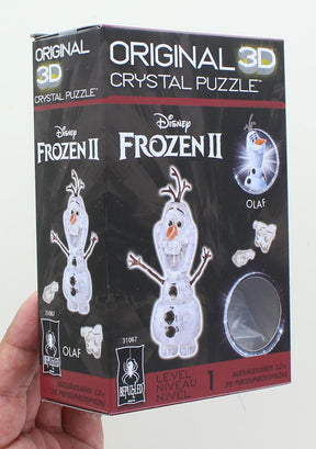 Disney Frozen 2 Olaf 39 Piece 3D Crystal Jigsaw Puzzle