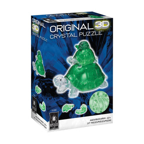 Turtles 37 Piece 3D Crystal Jigsaw Puzzle