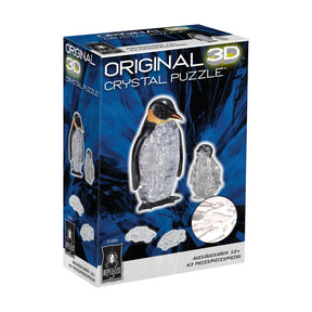 Penguin and Baby 43 Piece 3D Crystal Jigsaw Puzzle
