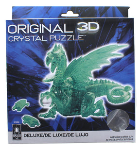 Green Dragon 56 Piece 3D Crystal Puzzle