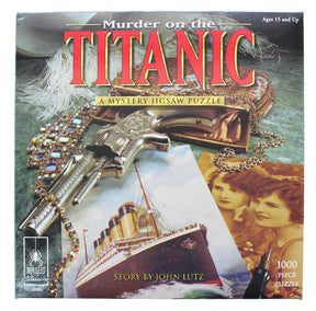 Murder on the Titanic 1000 Piece Classic Mystery Jigsaw Puzzle