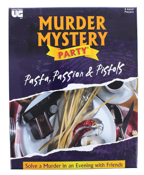 Murder Mystery Adult Party Game | Pasta, Passion & Pistols