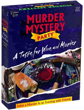 Murder Mystery Adult Party Game | A Taste for Wine and Murder