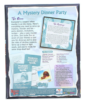 Murder Mystery Adult Party Game | Death By Chocolate