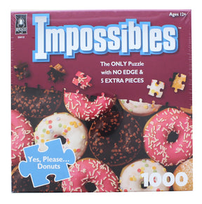 Yes, Please Donuts 1000 Piece Jigsaw Puzzle