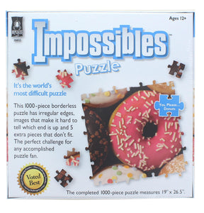 Yes, Please Donuts 1000 Piece Jigsaw Puzzle
