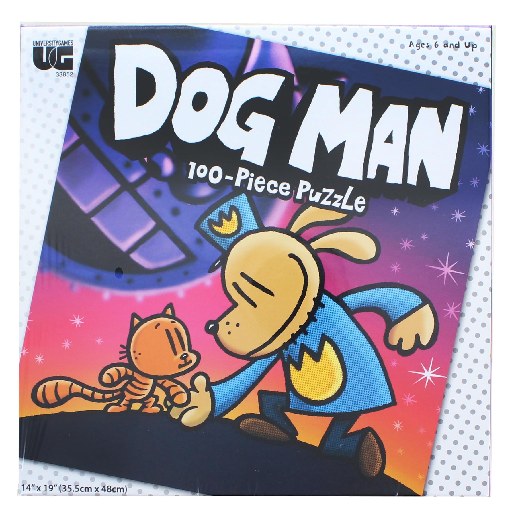 Dog Man 100 Piece Jigsaw Puzzle