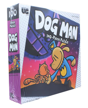 Dog Man 100 Piece Jigsaw Puzzle
