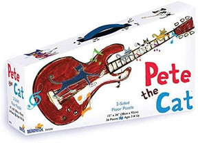Pete the Cat Suitcase 2-Sided Floor Puzzle | 36 Pieces