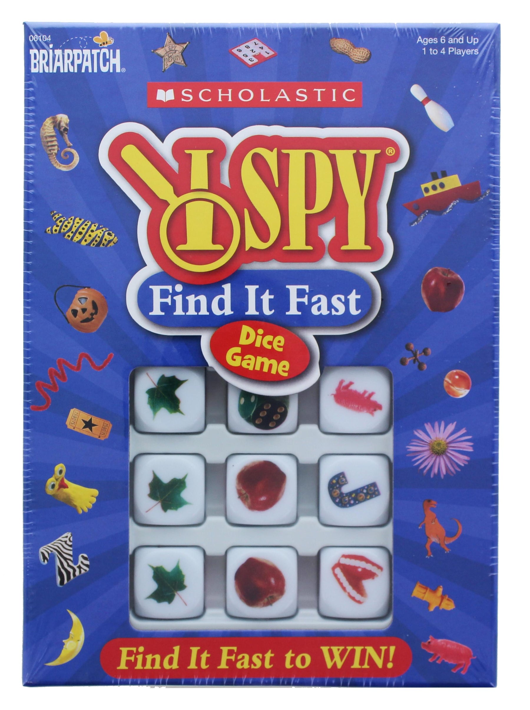I SPY Find It Fast Game | 1-4 Players