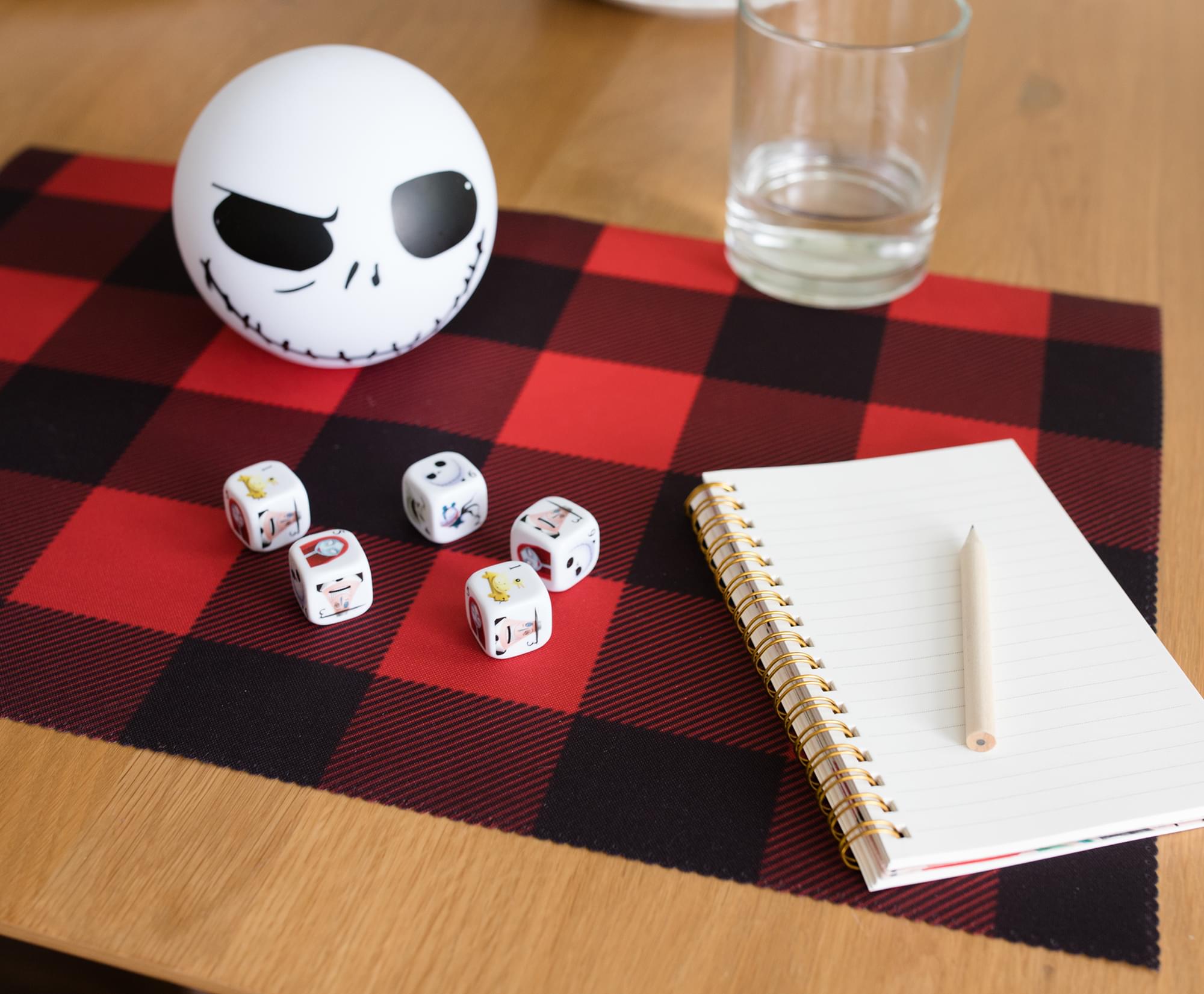Nightmare Before Christmas Yahtzee Dice Game