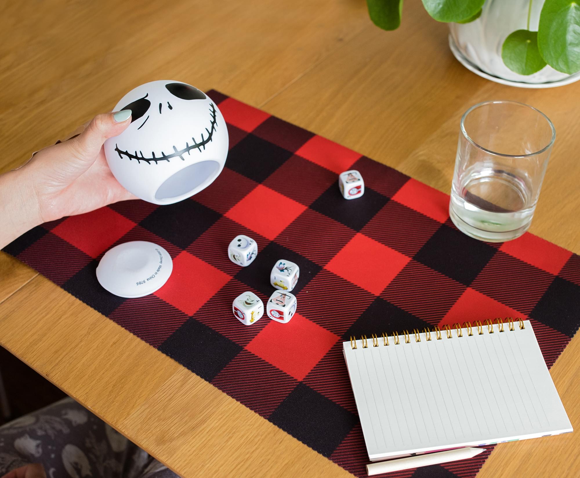 Nightmare Before Christmas Yahtzee Dice Game