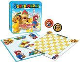 Super Mario Checkers & Tic-Tac-Toe Collector's Game Set