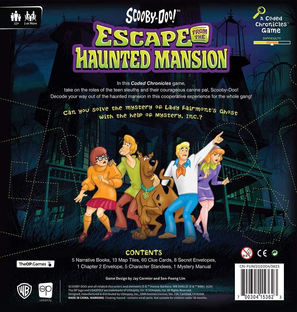 Scooby-Doo Escape from the Haunted Mansion Escape Room Game