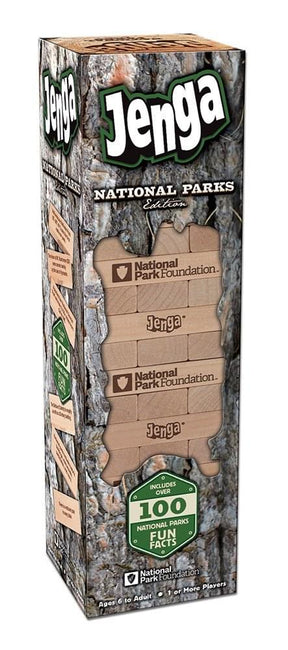 National Parks Jenga Block-Stacking Game