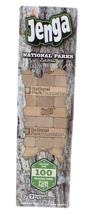 National Parks Jenga Block-Stacking Game