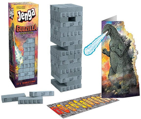 Godzilla Jenga Extreme Edition Stacking Game | 1+ Players