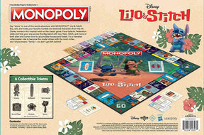 Disney Lilo & Stitch Monopoly Board Game | For 2-6 Players