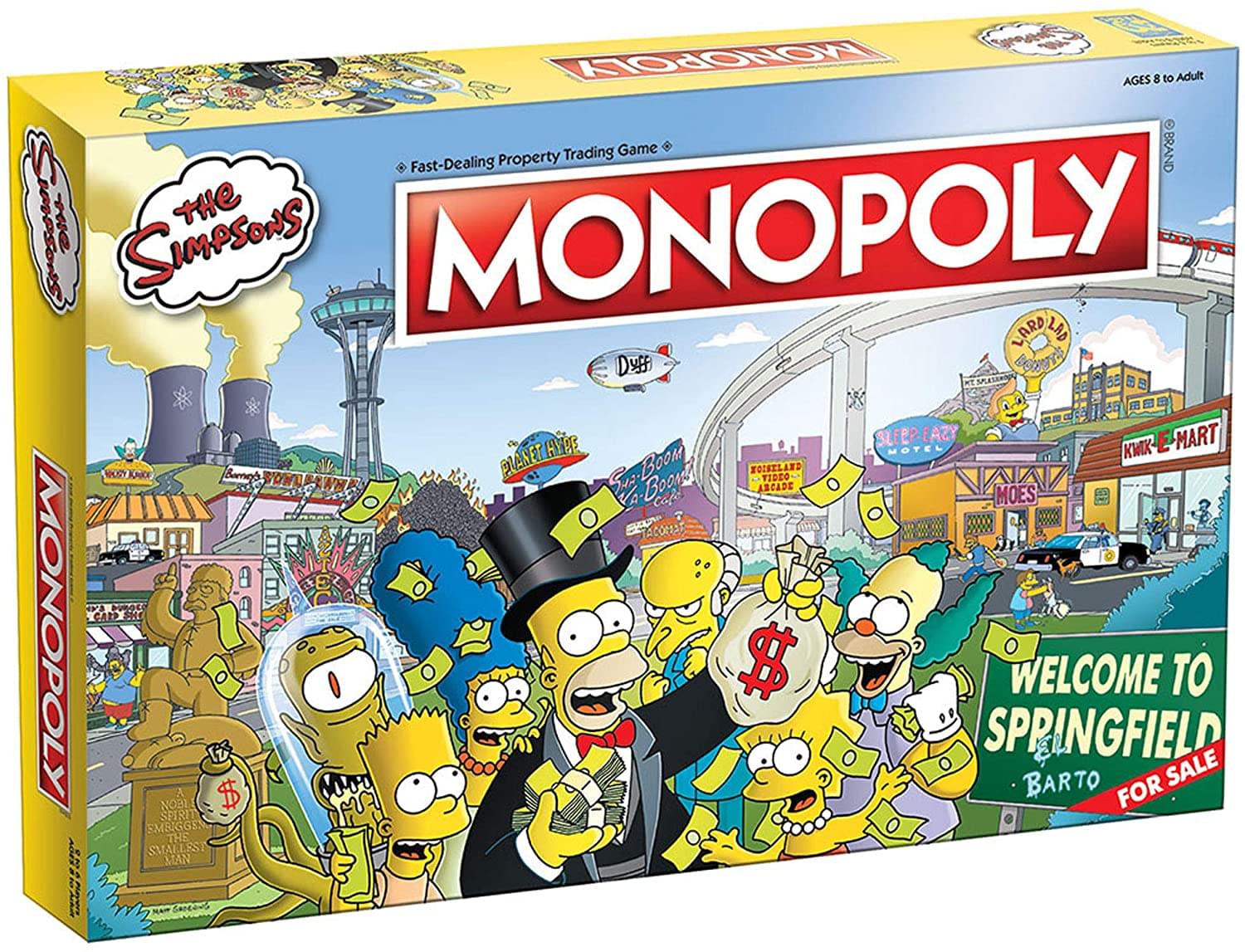 The Simpsons Monopoly Board Game | For 2-6 Players