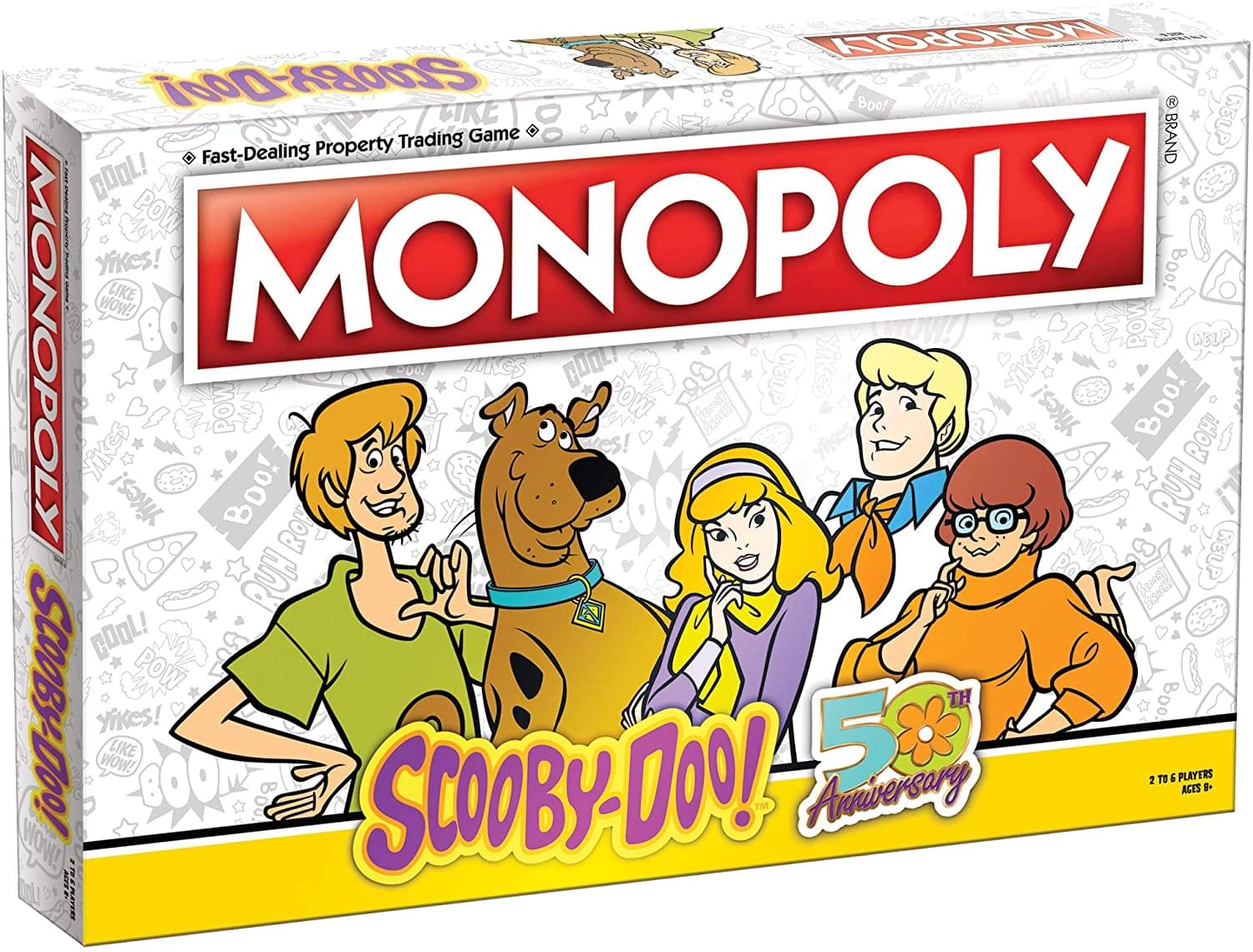 Scooby-Doo! Monopoly Board Game | For 2-6 Players