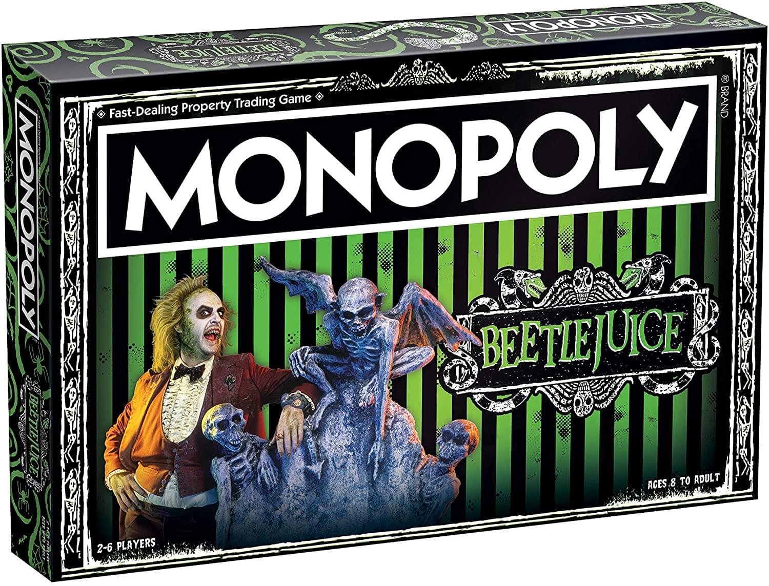 Beetlejuice Monopoly Board Game | For 2-6 Players