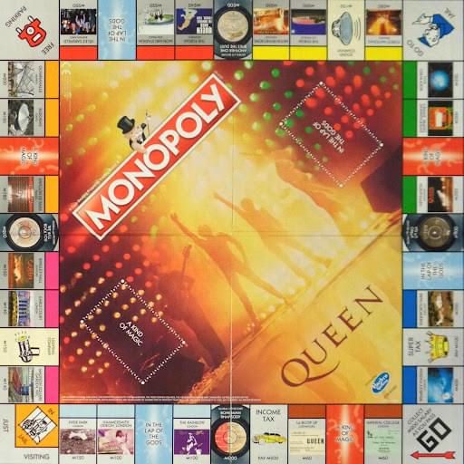 Queen Collectible Monopoly Board Game