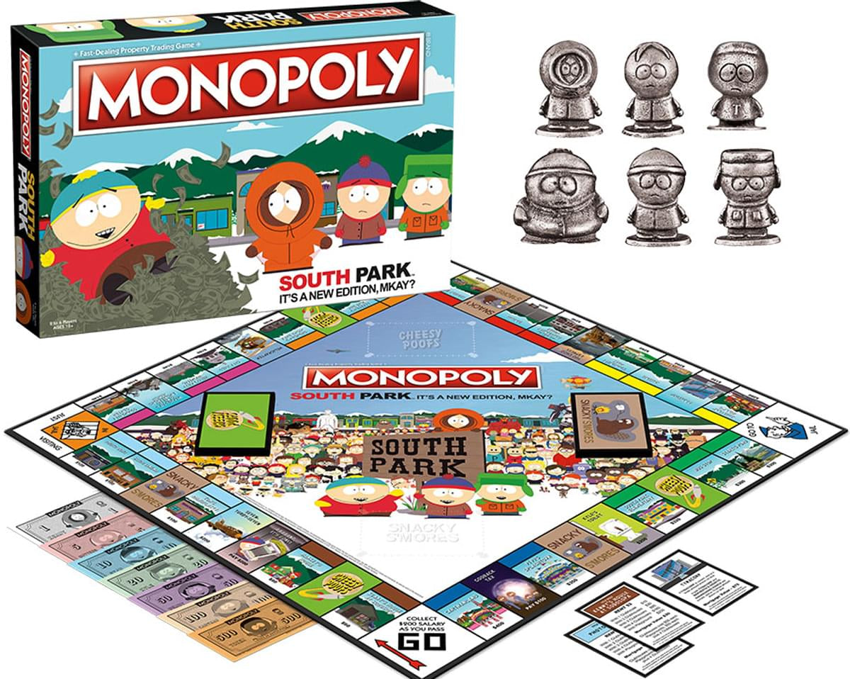 South Park Collectible Monopoly Board Game