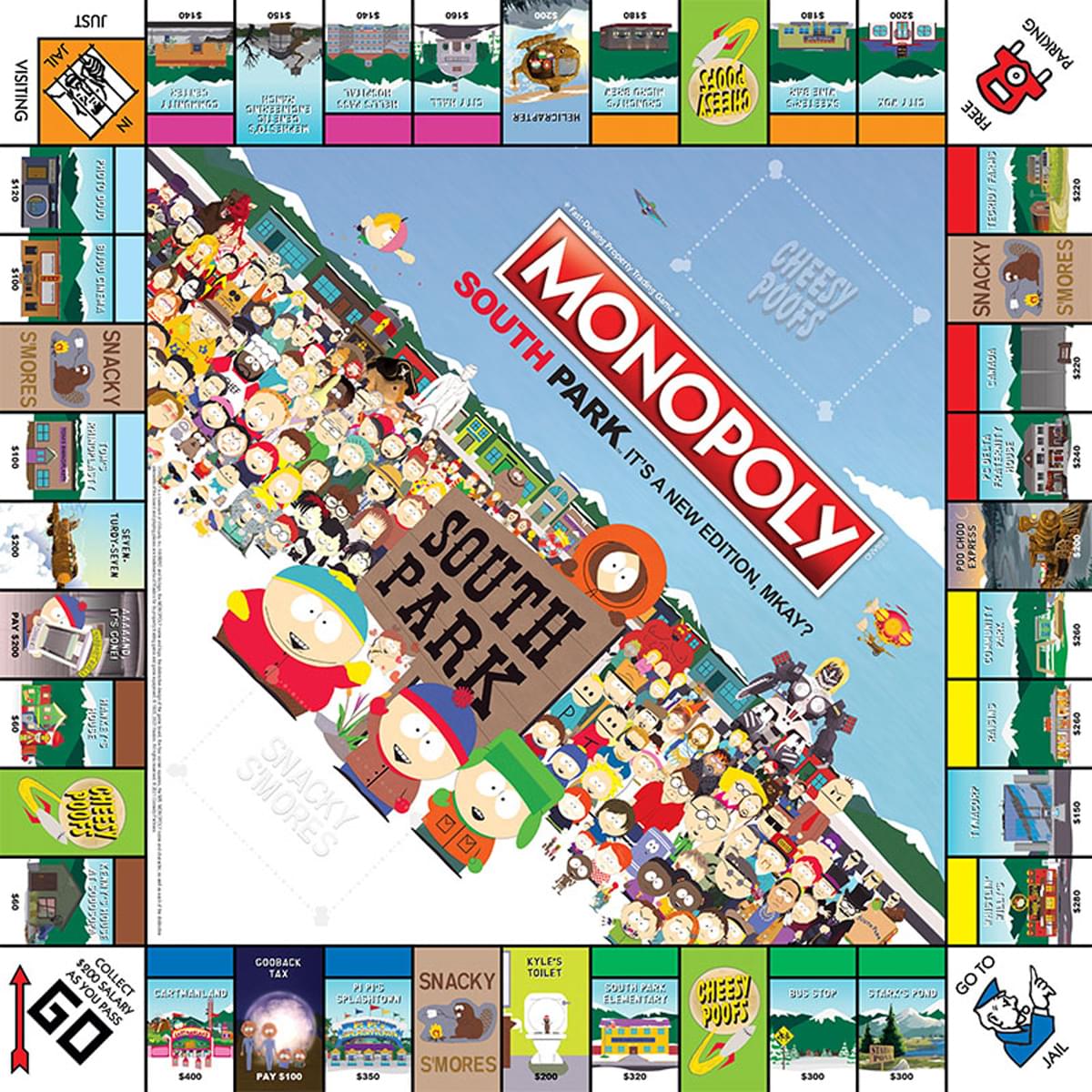 South Park Collectible Monopoly Board Game