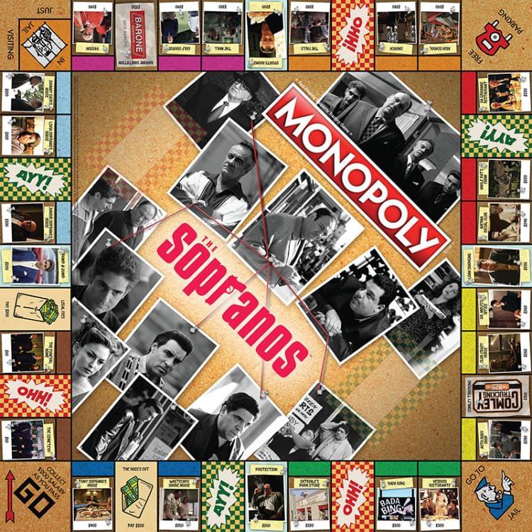 The Sopranos Collectible Monopoly Board Game