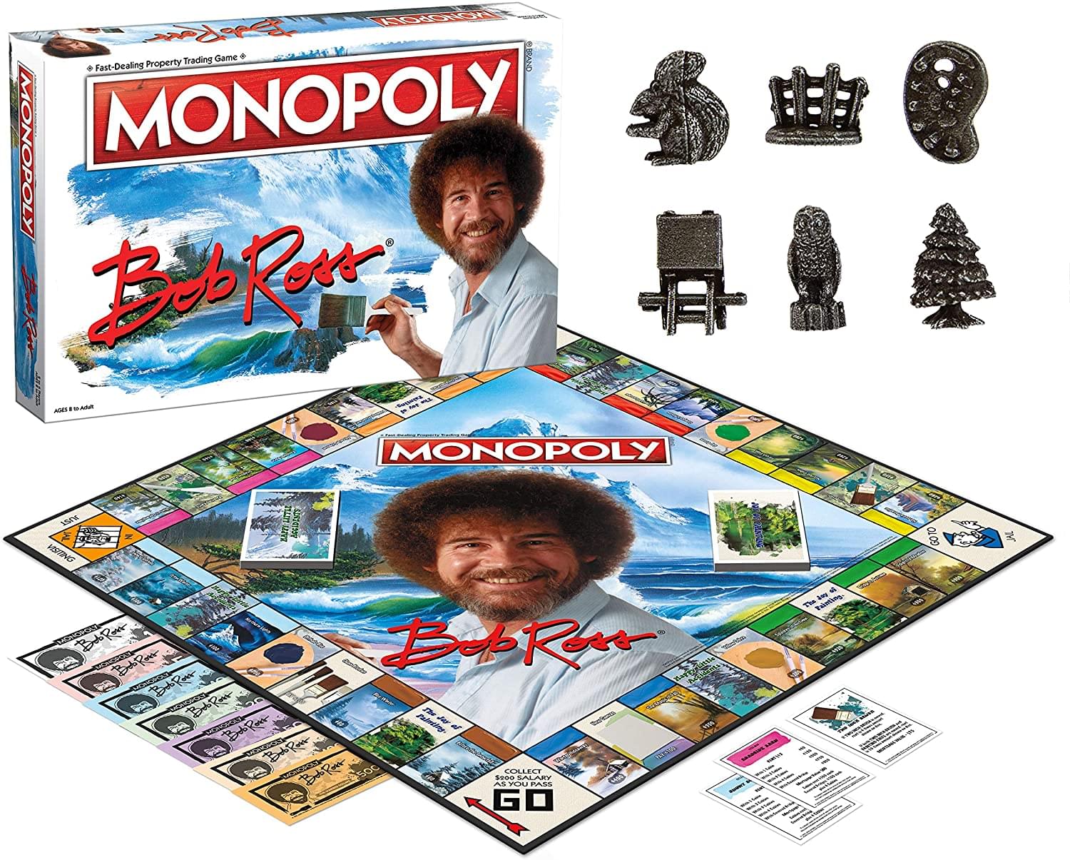 Bob Ross Monopoly Board Game | For 2-6 Players