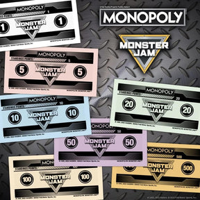 Monster Jam Monopoly Board Game