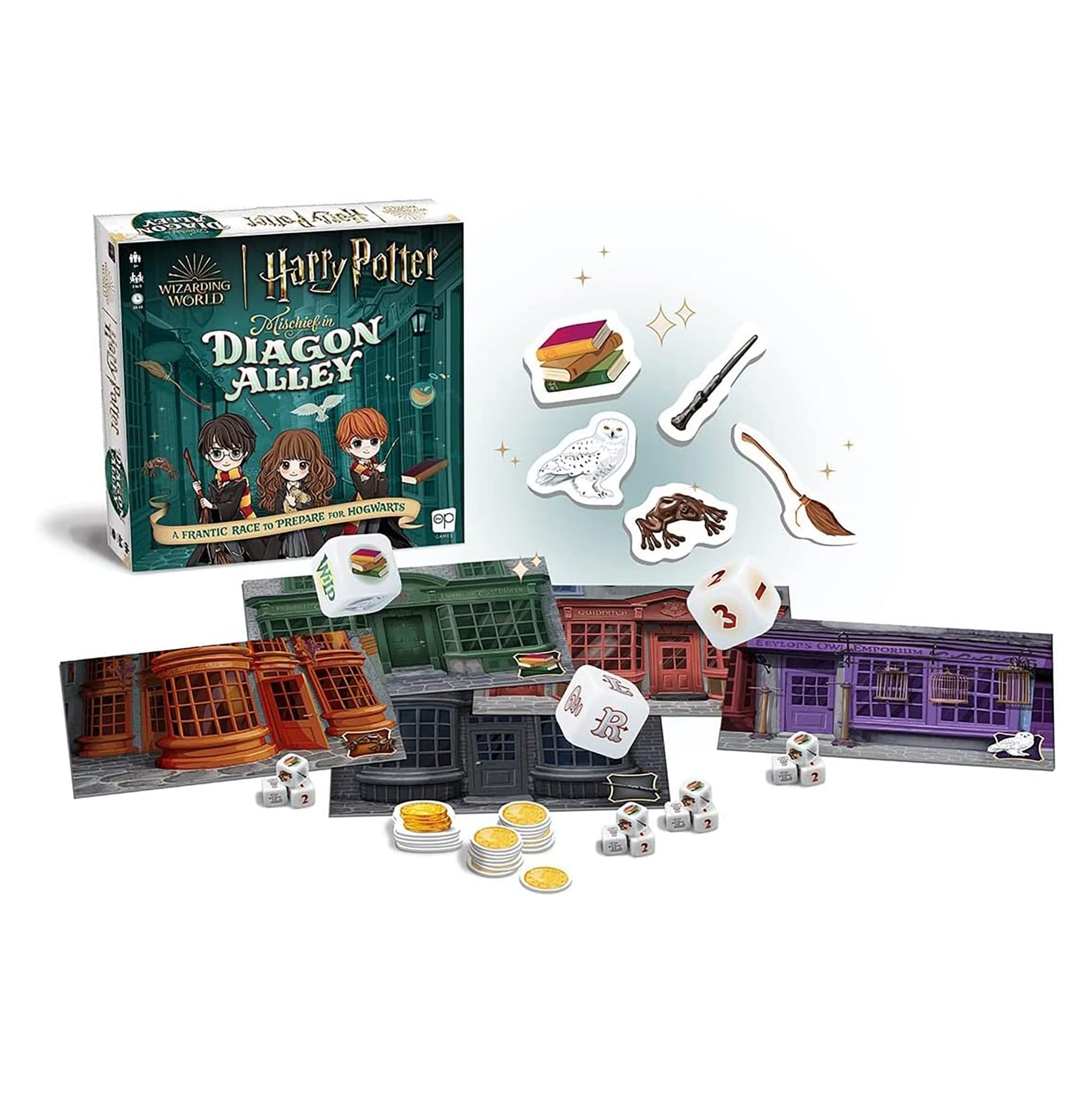Harry Potter Mischief On Diagon Alley Dice Game