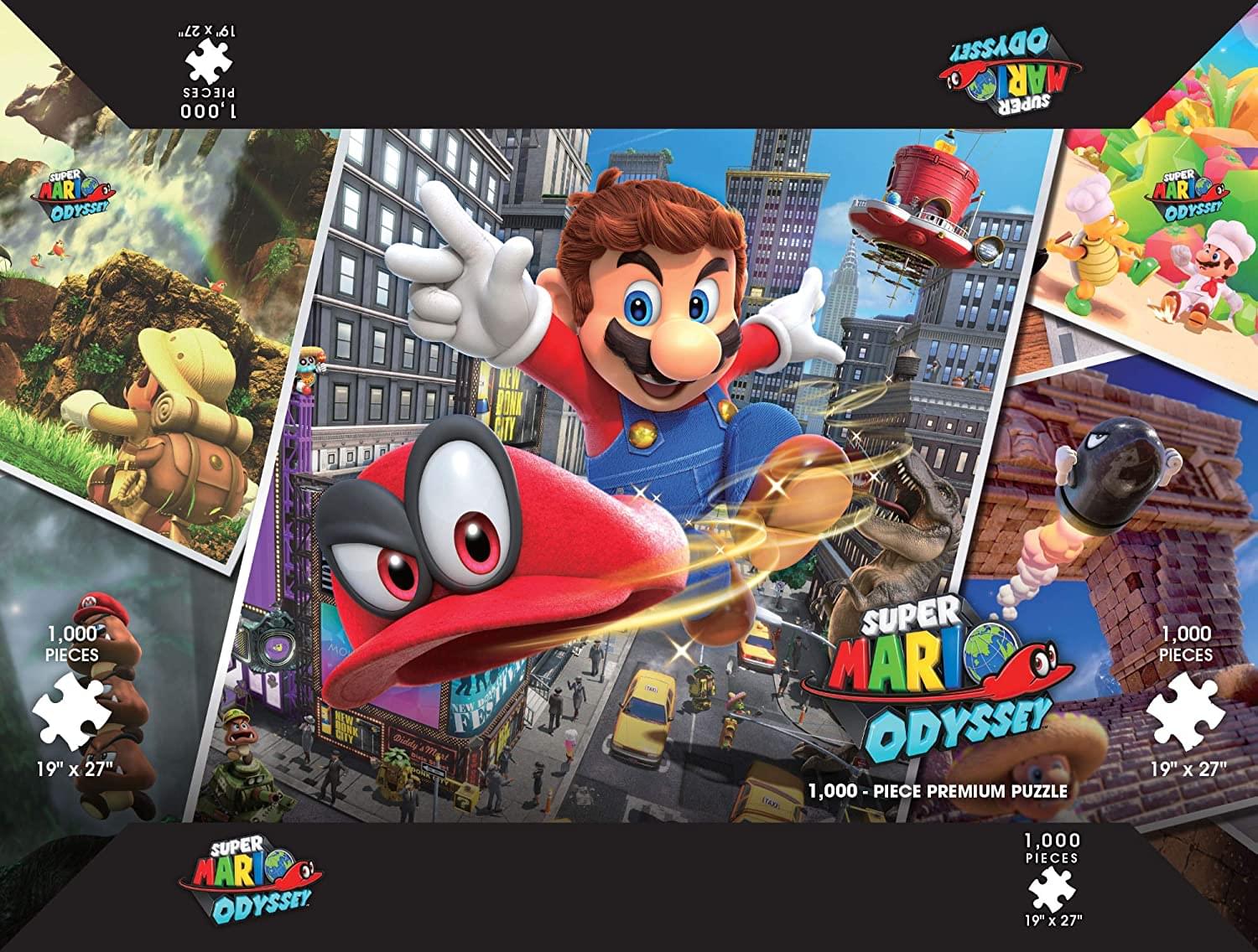Super Mario Odyssey Snapshots 1000 Piece Jigsaw Puzzle