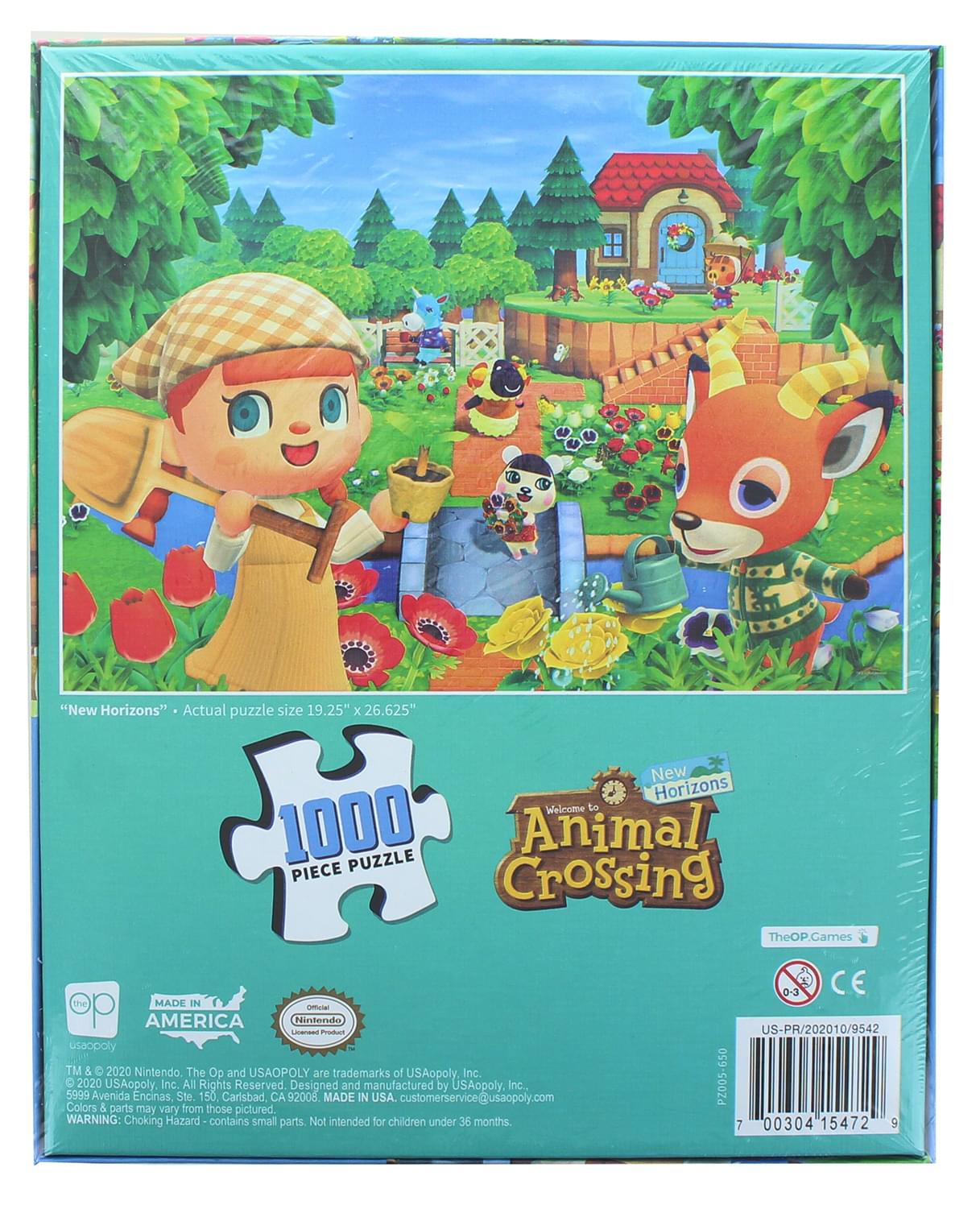 Animal Crossing New Horizons 1000 Piece Jigsaw Puzzle