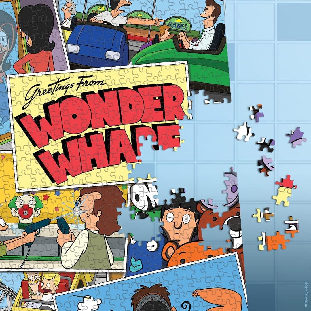 Bobs Burgers Greetings From Wonder Wharf 1000 Piece Jigsaw Puzzle